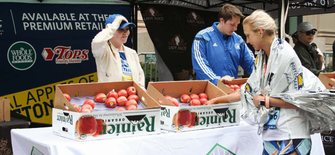 Rainier Fruit Reflections of the Boston Marathon